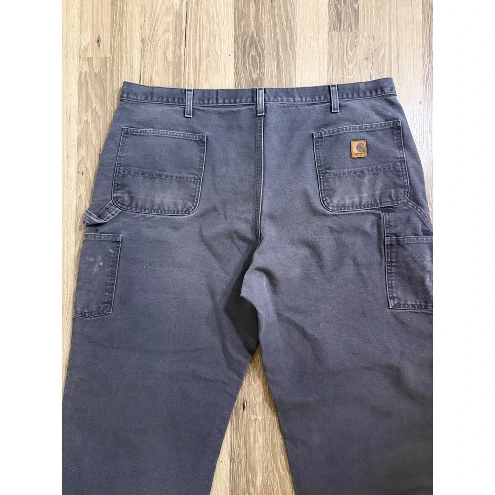 Carhartt Dungaree Carpenter Pants B11 PTB Petrol Blue 44x32‎ Faded Duck 2007